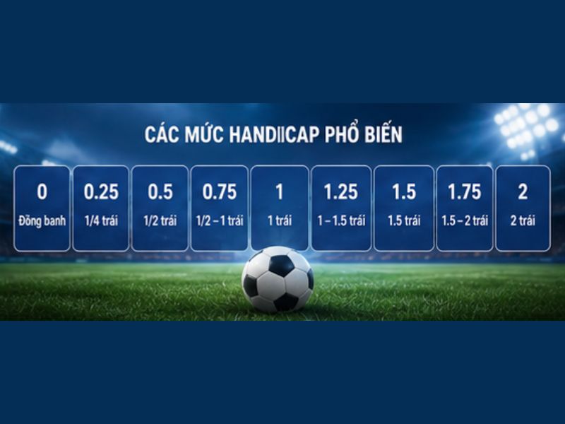 Kèo Châu Á GO8 Có Những Mức Nào
